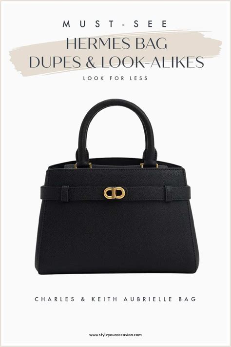 charles and keith dupe bag